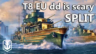 I Thought The Tier 10 Was Strong... - Split Tier 8 European Destroyer