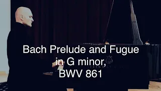 J. S. Bach Prelude and Fugue in G minor BWV 861. Pavel Artemiev.