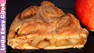 НОВЫЙ Необычный ПИРОГ Яблочный Синнабон на творожном тесте | APPLE PIE CINNABON