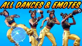 Fortnite Gold Luxe Fortnite Dance Showcae