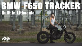 BMW F650 Tracker Build / Custom Motorcycle Built in Lithuania