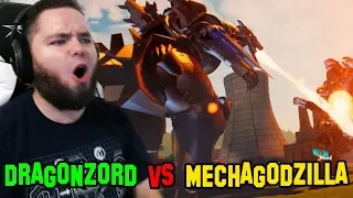 HYPE! | Dragonzord vs MechaGodzilla Death Battle Reaction