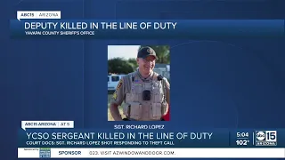 More details released in the shooting death of YCSO Sgt. Richard Lopez