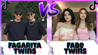 TWINS OF TIKTOK MASHUP DANCE 💙💙 | FAGARITA VS FABE 💥 | TIKTOK PHILIPPINES | 2022 | MASHUP KING 👑