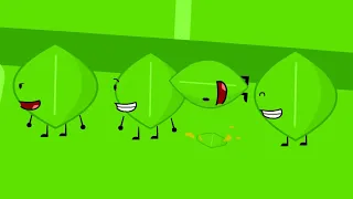 BFDI 13-2 but every 4 seconds, something turns into leafy