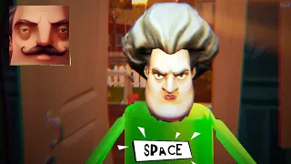 Hello Neighbor - My New Neighbor Scary Teacher Baldi 3D Act 3 Gameplay Walkthrough