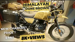 Bought New Royal Enfield Himalayan Dune Brown | New year | New Bike