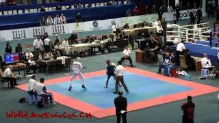 WAKO Kickboxing EC 2010: LC -69kg Final: Perissinotto(ITA) vs Rudolf(SLO)