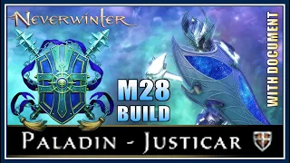 New Paladin Tank Build for Any Content! - Best Gear & Powers for Surviving! - Neverwinter M28