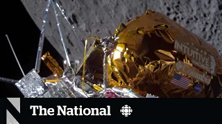 1st U.S. spacecraft lands on the moon in a half-century
