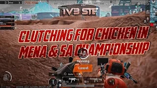 Chicken Dinner in PMPL MENA & SA Championship Event | 5 Solo Kills | Team i8 esports