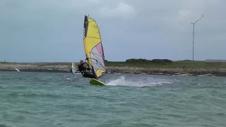 Île Drenec - printemps 2017 - stage Windsurf P Glénans