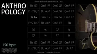 Anthropology - 150 bpm - Bb Rhythm changes (Jazz/Swing feel) : Backing Track