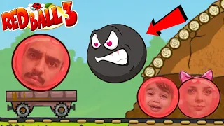 GİZLİ GEÇİTLERDEN GEÇTİK | REDBALL 3 KIRMIZI TOP OYNUYORUZ