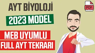 2023 AYT Biyoloji Full Genel Tekrar l %100 MEB Uyumlu l PDF