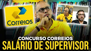 QUANTO GANHA UM SUPERVISOR DOS CORREIOS 2024