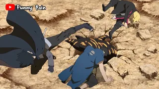 mata Sasuke hampir kecolok lagi