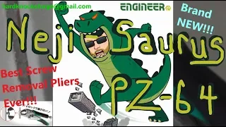 Engineer Neji-Saurus VP-1 part number PZ-64 best screw removal pliers in the world aka Vampliar Jaws