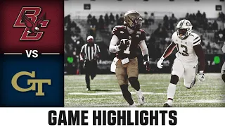 Boston College vs. Georgia Tech Game Highlights | 2023 ACC Football