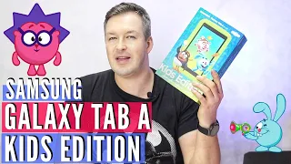 Подарок на НОВЫЙ ГОД. Детский Планшет GALAXY TAB A KIDS EDITION и Смешарики. Обзор