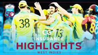 Extended Highlights | West Indies vs Australia | 5 For Walsh & Starc! | 1st CG Insurance ODI 2021