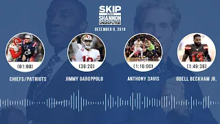 Chiefs/Patriots, Jimmy Garoppolo, Anthony Davis, Odell Beckham Jr. | UNDISPUTED Audio Podcast