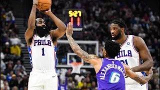 Philadelphia 76ers vs Utah Jazz Full Game Highlights | Jan 14 | 2023 NBA Season