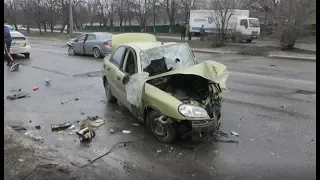 Перевернутая машина и четверо пострадавших - 03.03.2020