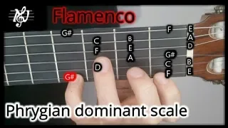 Flamenco scale - Phrygian dominant