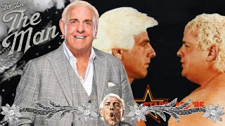Ric Flair calls himself vs Dusty Rhodes from Starrcade 1985