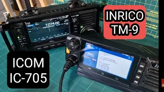 ICOM IC-705 & INRICO TM9