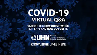 COVID-19 VIRTUAL Q&A: Vaccine 101: how does it work, is it safe and how do I get it? – Jan 19, 2021