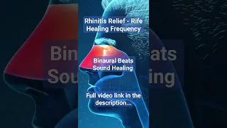 Rhinitis Relief - Rife Healing Frequency | Pure Binaural Beats Sound