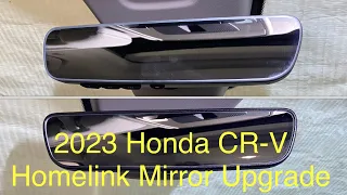 2023 2024 Honda CR-V Homelink Mirror Upgrade