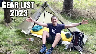 VYBAVENÍ NA SPANÍ V PŘÍRODĚ | GEAR LIST 2023