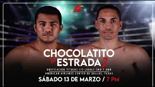 Chocolatito Gonzalez vs Gallo Estrada por Canal 4 Nicaragua