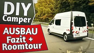 Camper Selbstausbau - Vom Transporter zum Wohnmobil: Ausbau - Fazit - Roomtour. Und Verkauf.