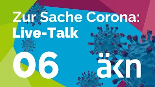 Zur Sache Corona: Live-Talk 27.04.2020 mit Professor Dr. Matthias Stoll