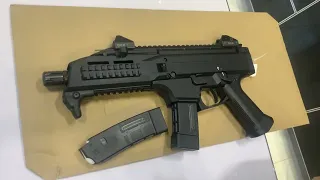 CZ Scorpion Evo 3 S1 Unboxing