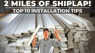 EASY MONEY | My 10 Favorite Shiplap or Nickel Gap Installation Tips