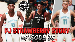 PJ Strawberry and Team Griffin battles the Nightrydas in first game of EYBL Session 4 in Atlanta.