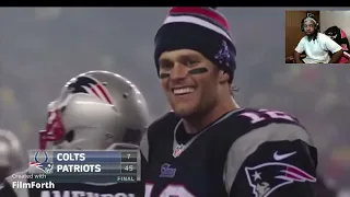 A Pat's Fan saying thank you Tom "The Goat" Brady Jr.