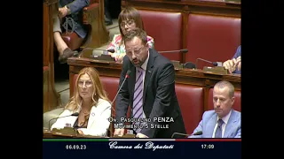 Pasqualino Penza - M5S Camera - intervento in Aula | 6/09/2023