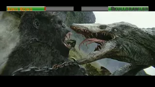 King Kong vs Skullcrawler...with healthbars