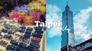 Best Food and Places in Taipei, Vintage Shopping, Cafe Hopping | Taiwan Vlog 2023