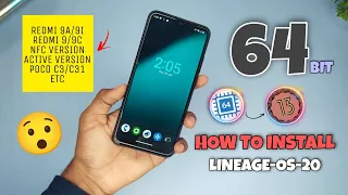 How To Install Lineage Os 64 Bit 🔥 Android 13 | 64 Bit Architecture | Full Installation ⚡⚡