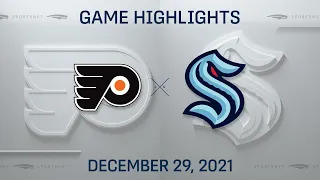 NHL Highlights | Flyers vs. Kraken - Dec 29, 2021