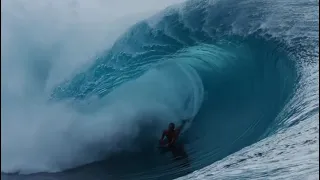 TEAHUPOO BODYBOARD HOTU KELLEY 2019 (by Tim Bonython) #teahupoo #bodyboard #waves