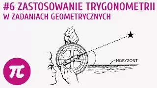 Zastosowanie trygonometrii w zadaniach geometrycznych #6 [ Trygonometria ]