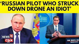 Russia's Shoigu Awards Pilot Who Intercepted U.S. Drone | U.S Jets Intercept Russian Planes | News18